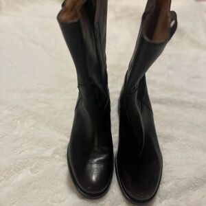 J.Crew Brown Leather Boots